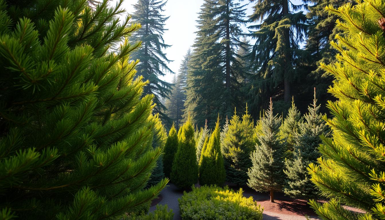 tall skinny evergreen