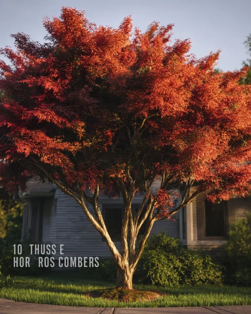 10 best trees for enhancing house corners in landscape design