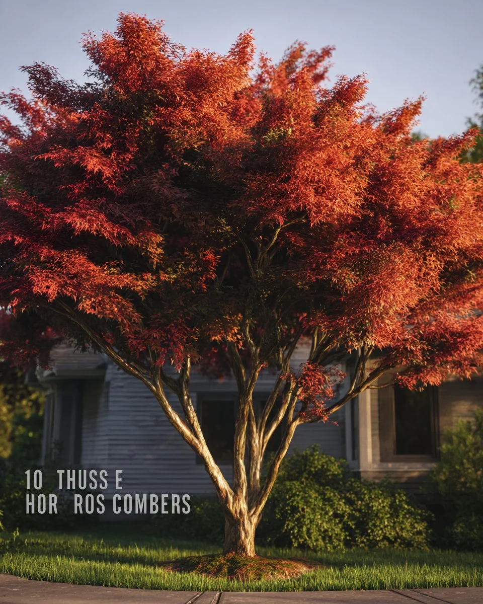 10 best trees for enhancing house corners in landscape design
