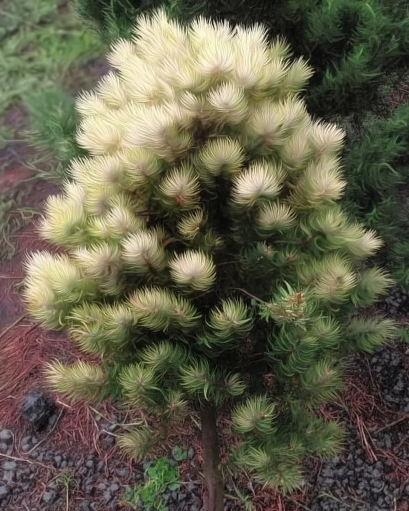 Diverse selection of beautiful dwarf trees ideal for small gardens.