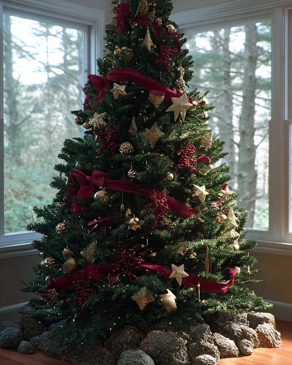 Beautiful red Christmas tree ideas for a festive holiday decor