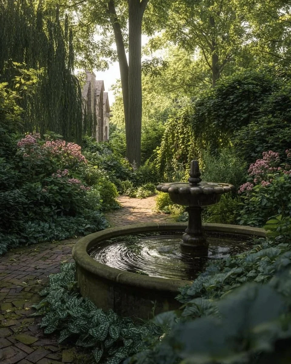 Comfortable and stylish shade spaces in a garden for relaxation.