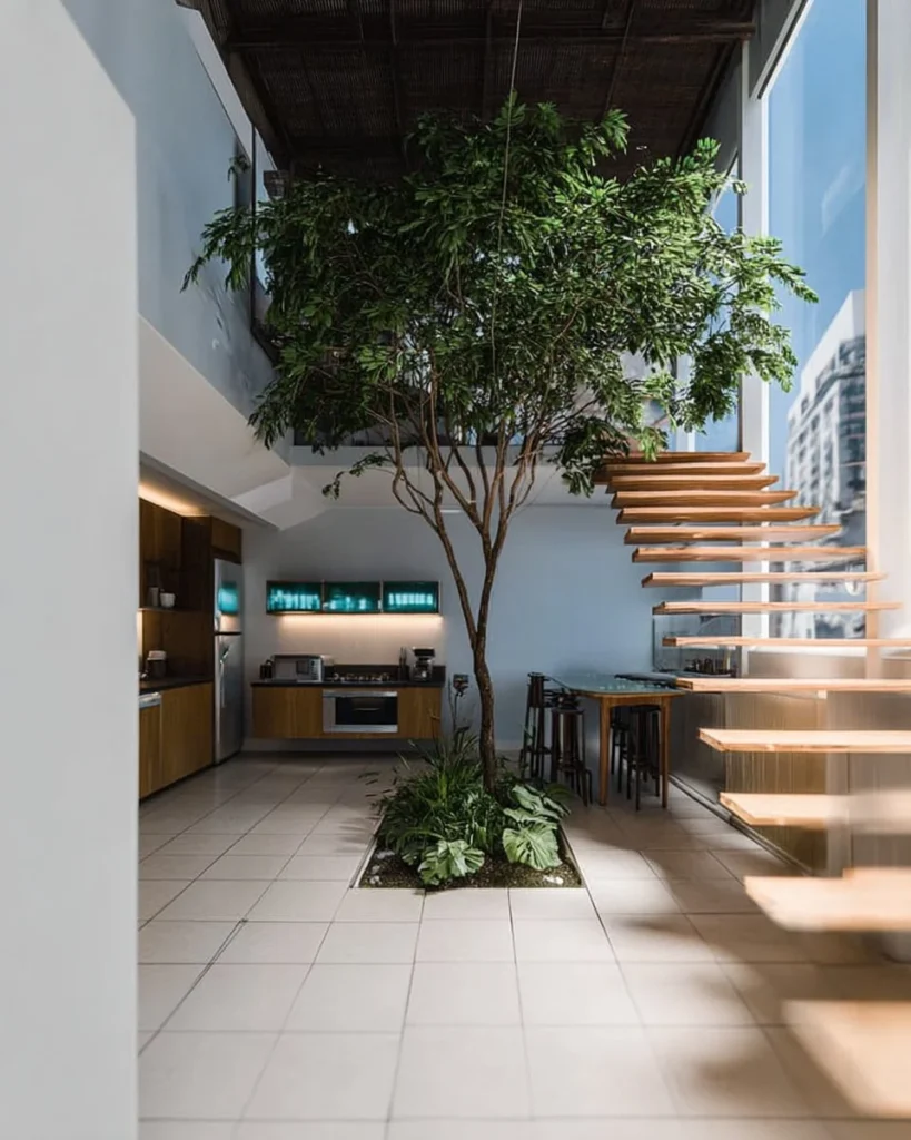 Gallery showcasing the architectural beauty of HH house.