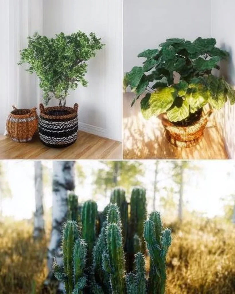 Variety of hard to kill houseplants for easy home gardening