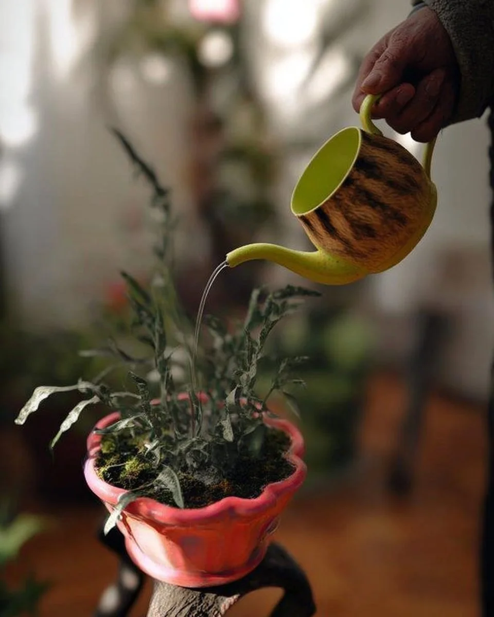 Young Christmas cactus in a pot, showcasing care tips for healthy growth.
