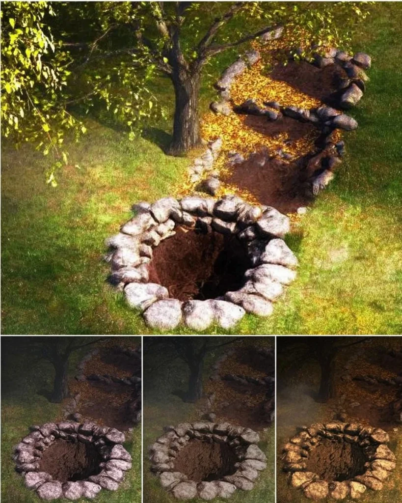 Beautiful hard scape design featuring stone pathways and landscaping