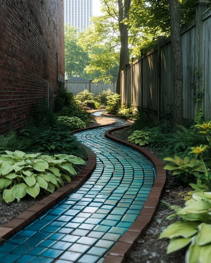 Stunning garden walkway ideas featuring various designs and materials.