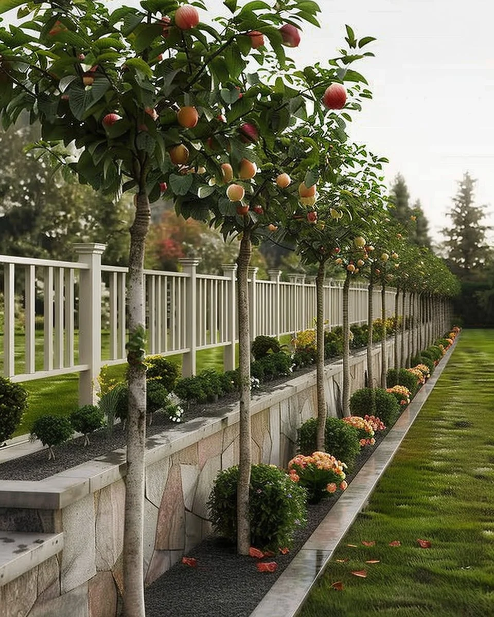 14+ Creative Fruit Tree Garden Layout Ideas