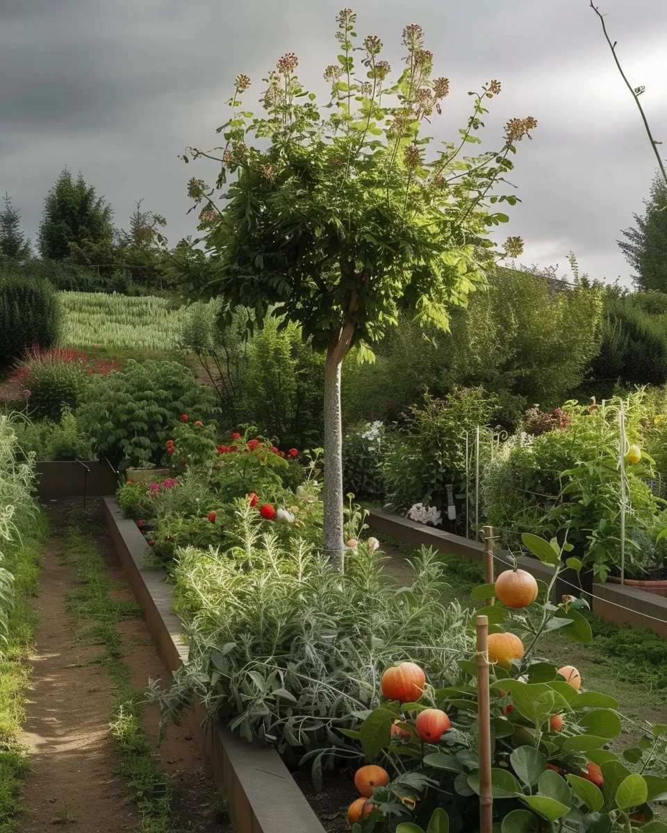 Creative landscaping ideas with fruit trees for vibrant outdoor spaces.