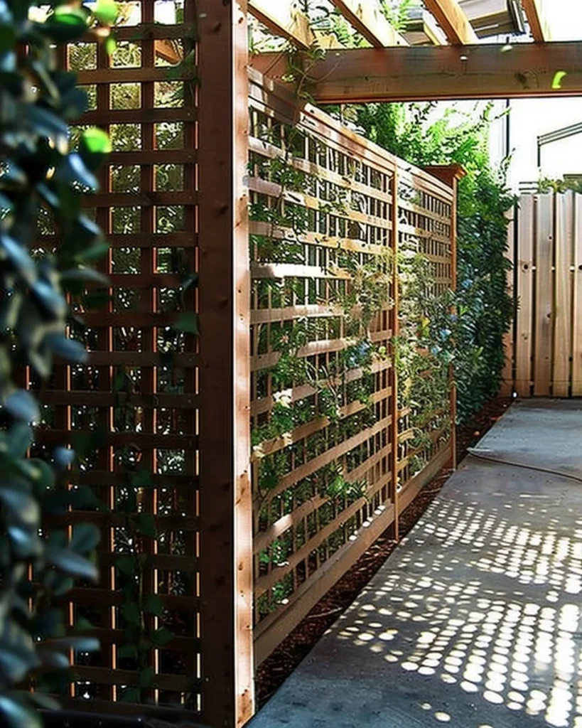 DIY garden privacy screen ideas for creating a secluded outdoor space