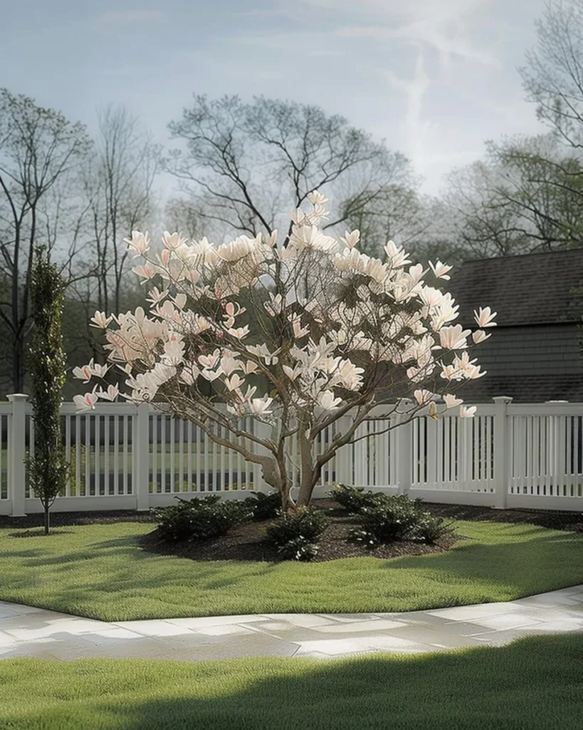 Beautiful small trees suited for front yards with non-invasive roots.