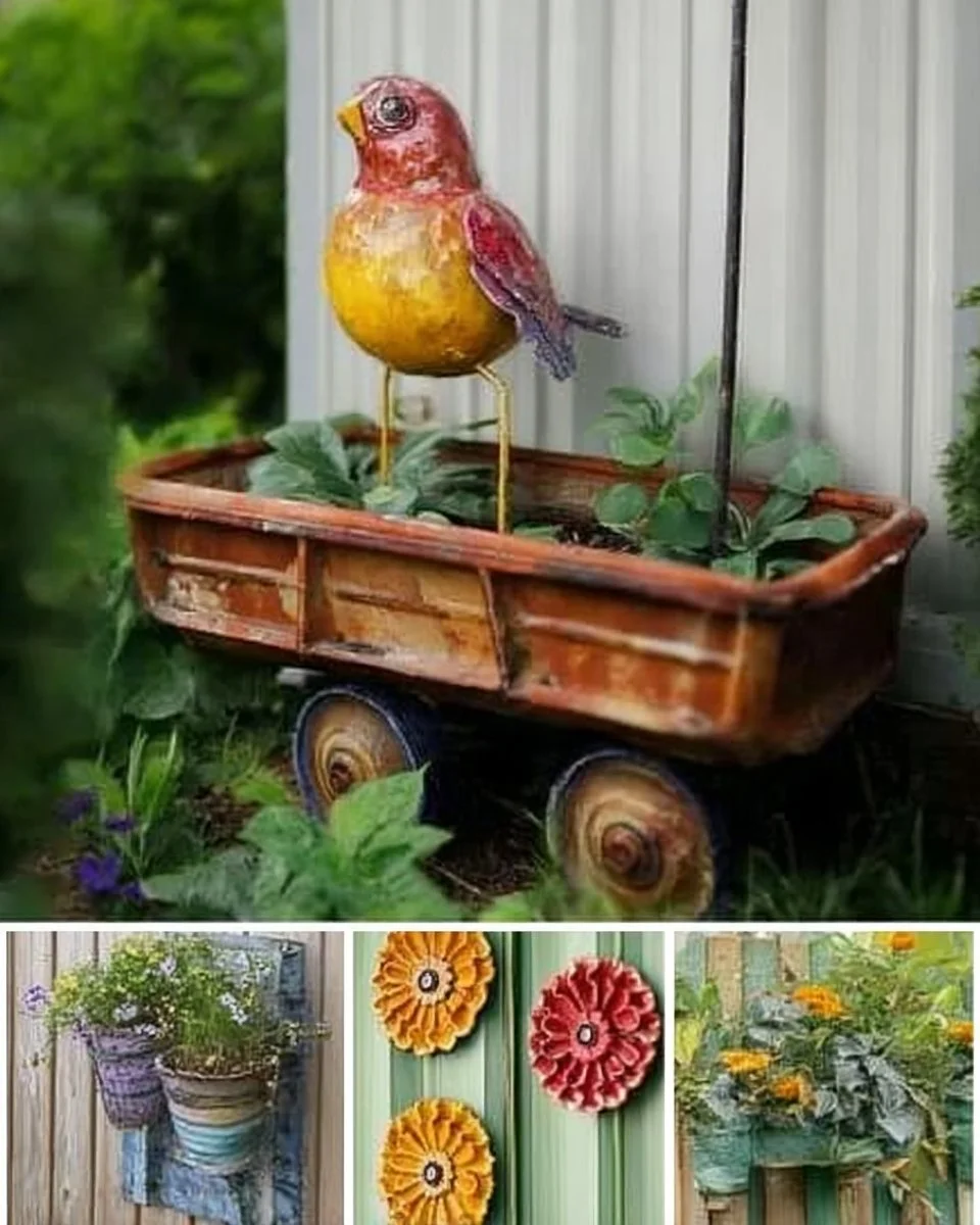 26 DIY Yard Art Ideas - Home Decor Garden Crafts