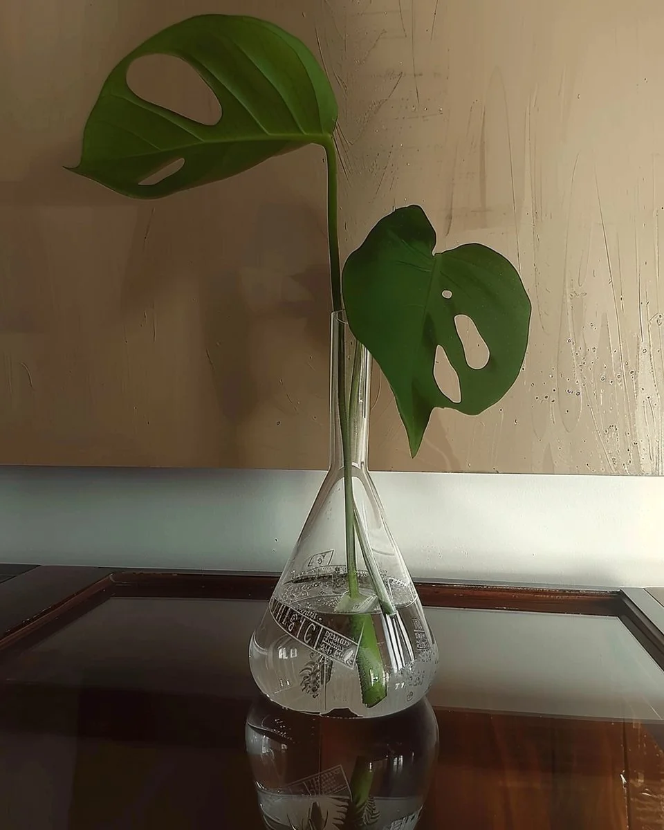 Beautiful home decor featuring a calming plant aesthetic with lush green plants.