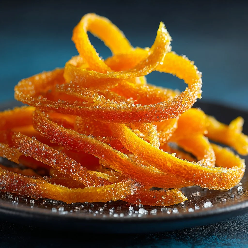 Candied Orange Peel Recipe