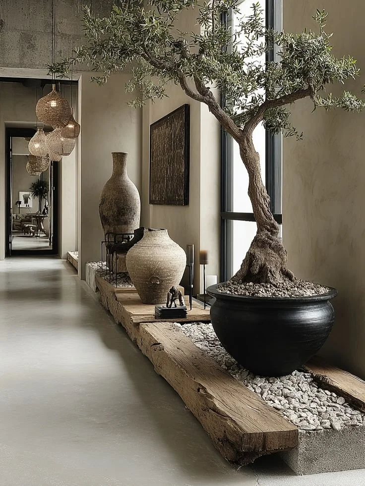 Beautiful architecture showcasing interior and exterior design elements