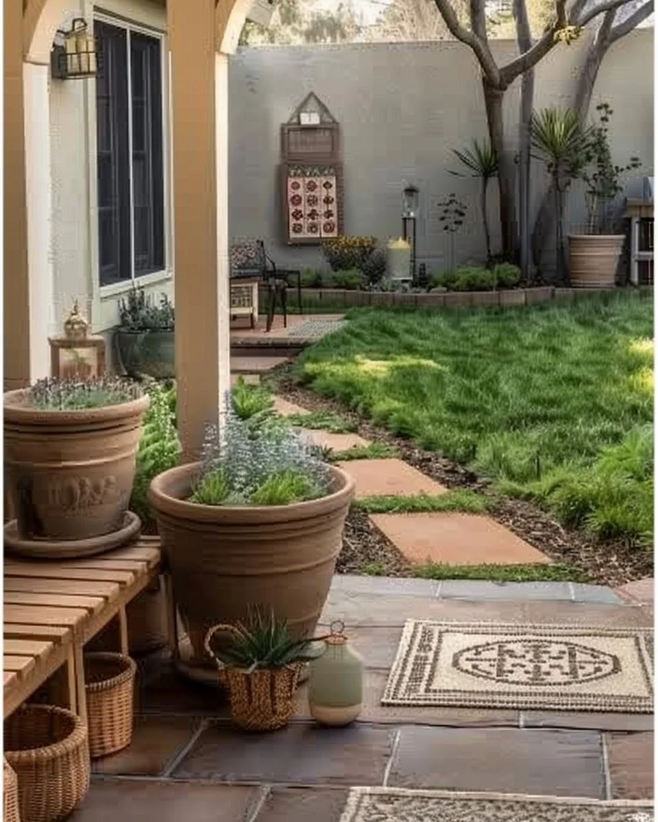 Colorful garden crafts for outdoor decor and creativity in any garden space