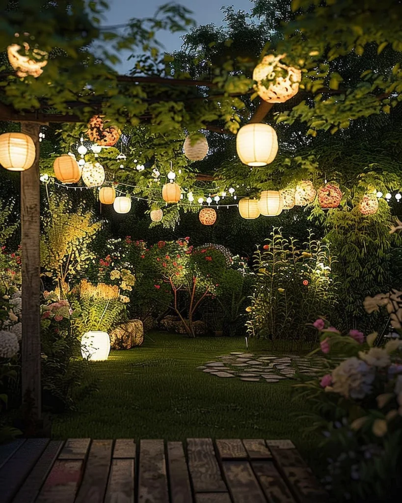 Beautiful garden party setup showcasing the top trends for 2025.