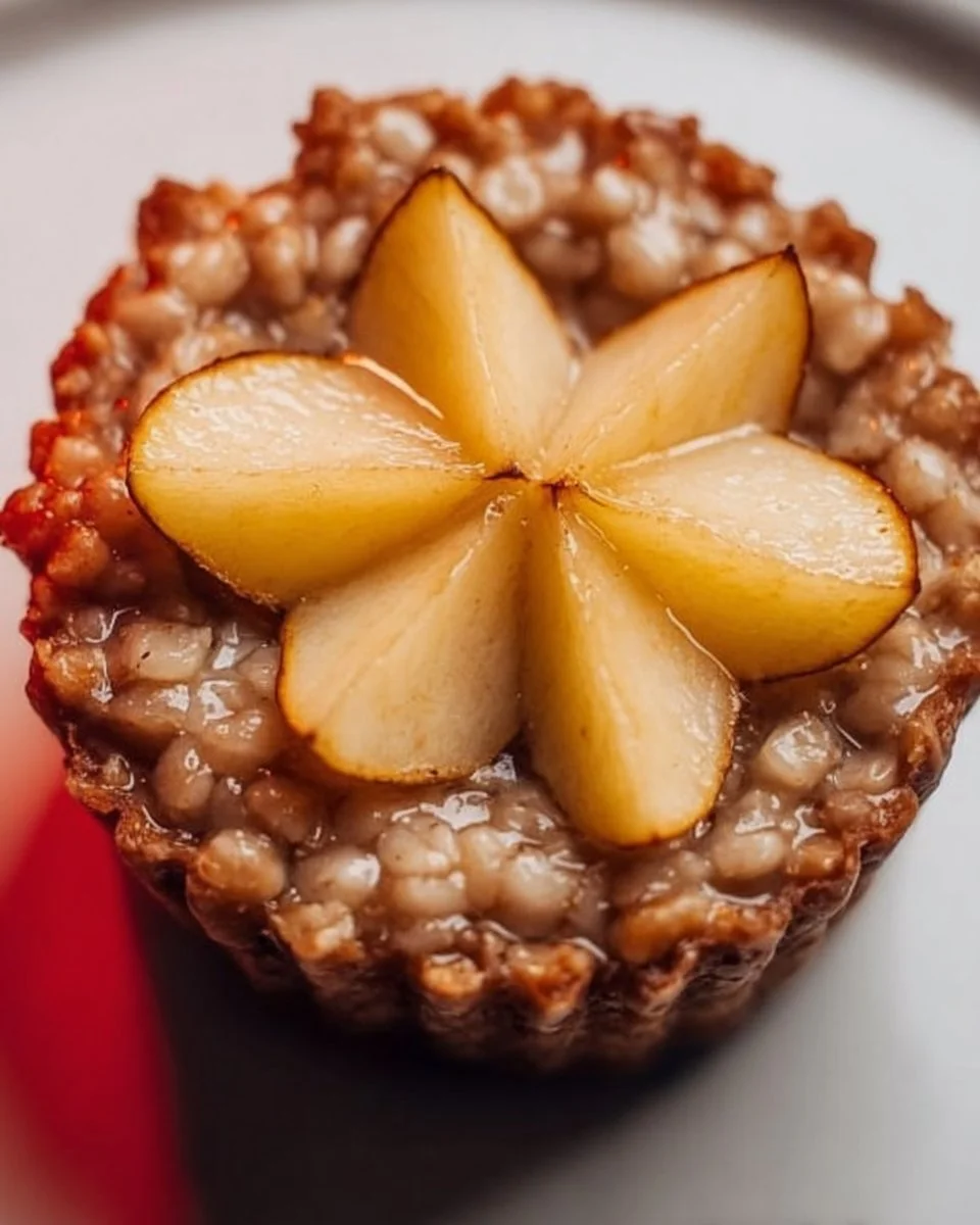 Healthy Baked Apple Cinnamon Oatmeal Cups