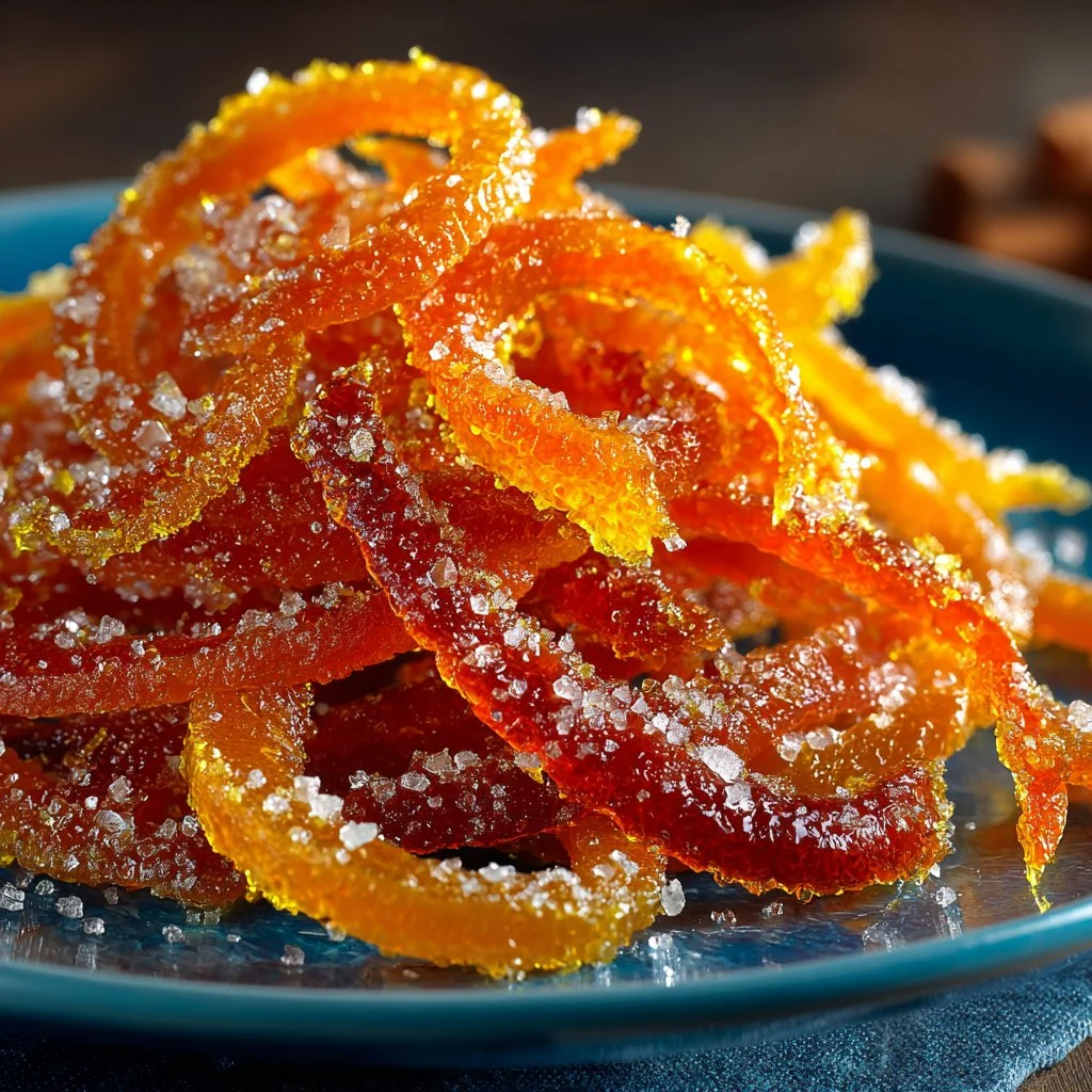 How to Make Candied Orange Peels at Home | Best Holiday Dessert Recipe Ever!