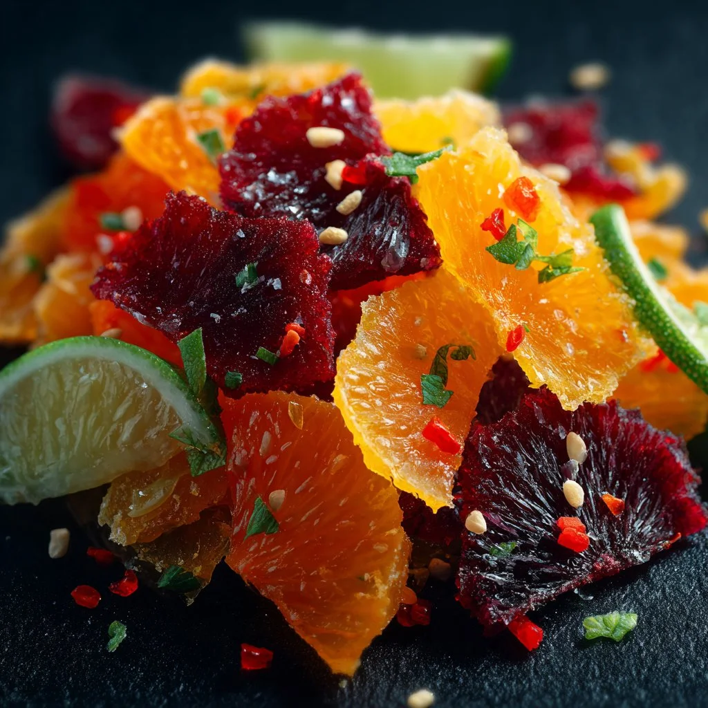 Homemade mixed peel ingredients and preparation process.