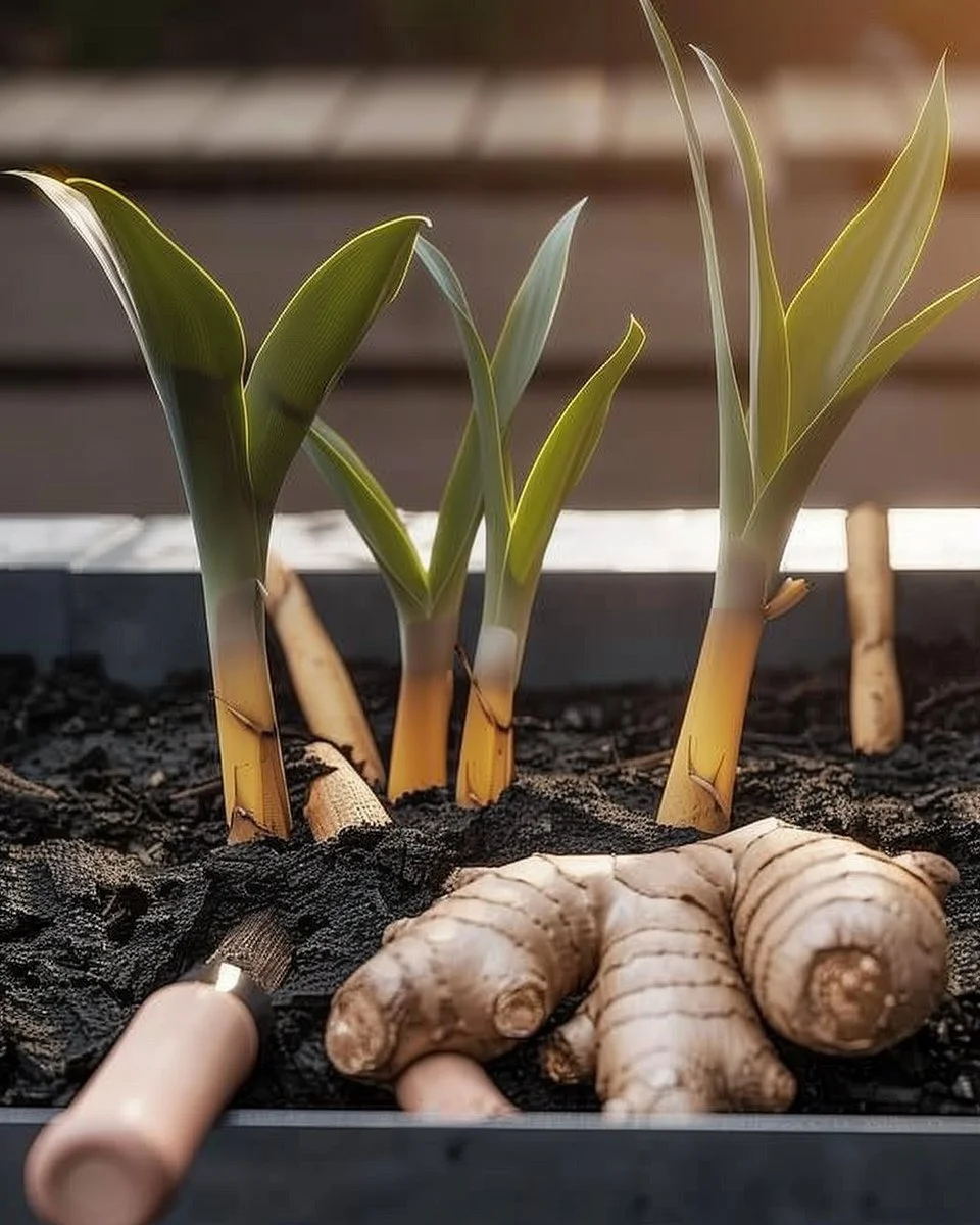 A step-by-step guide on how to plant ginger in your garden.