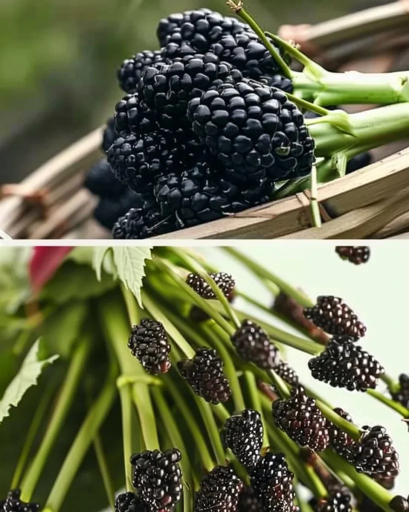Variety of edible perennials for a sustainable garden harvest