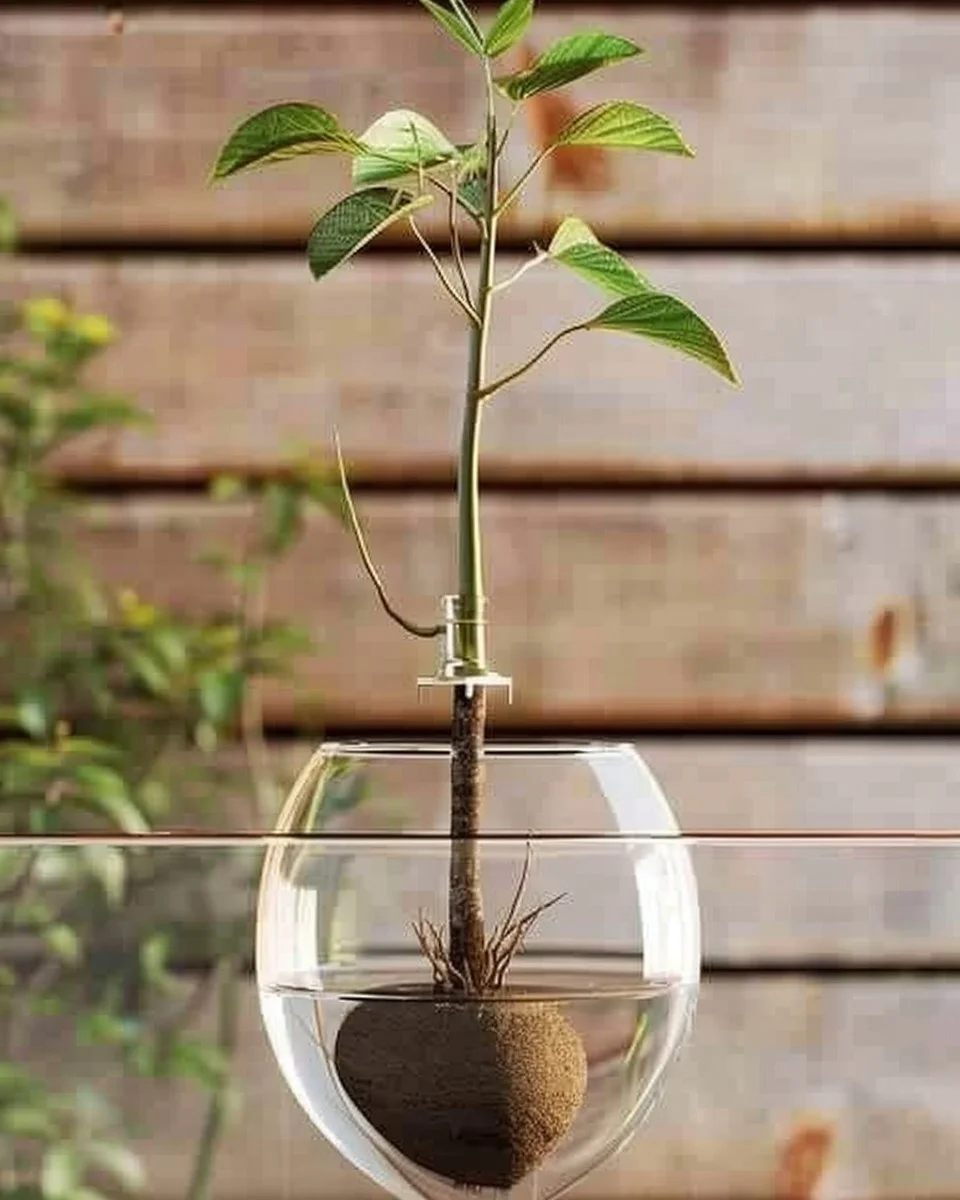 Growing an avocado tree from a pit with simple steps.