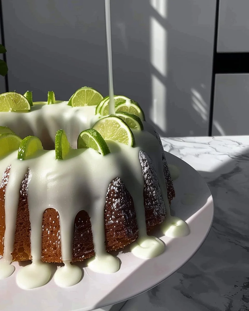 The Best Key Lime Pound Cake
