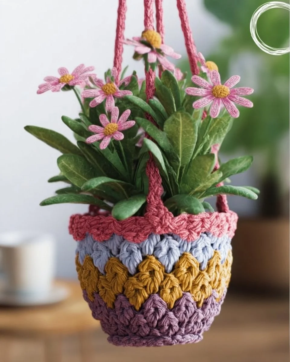 Unique Crochet Plant Holder Free Patterns