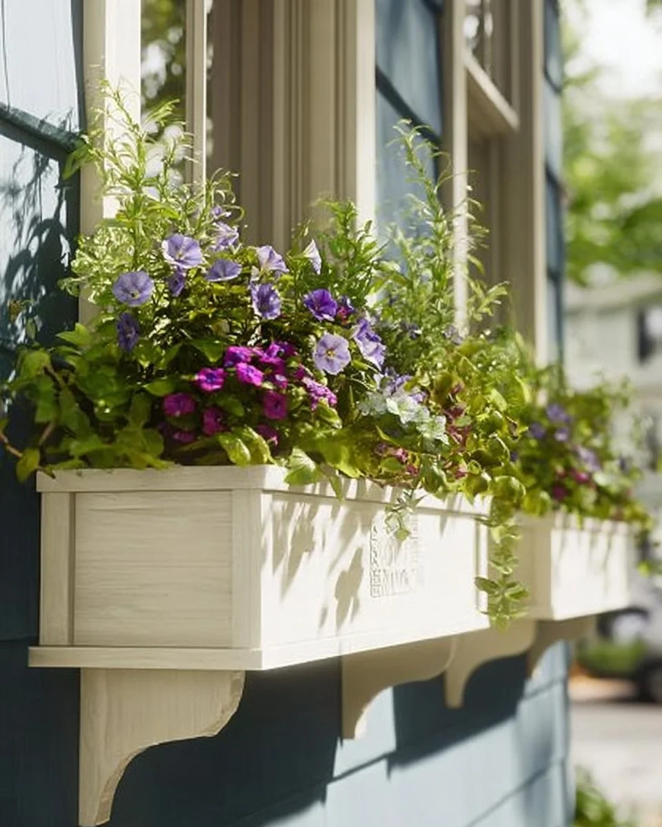 Durable weather-proof window boxes perfect for any climate
