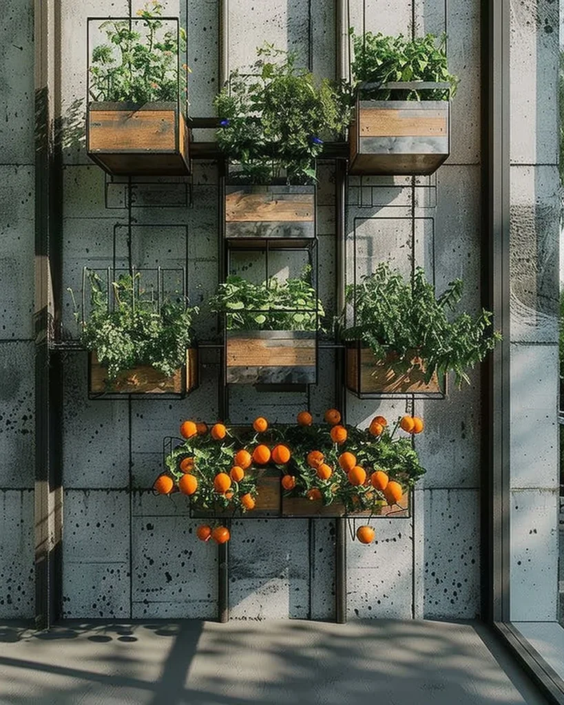 Compact vertical vegetable garden designs for small spaces, showcasing innovative layouts.