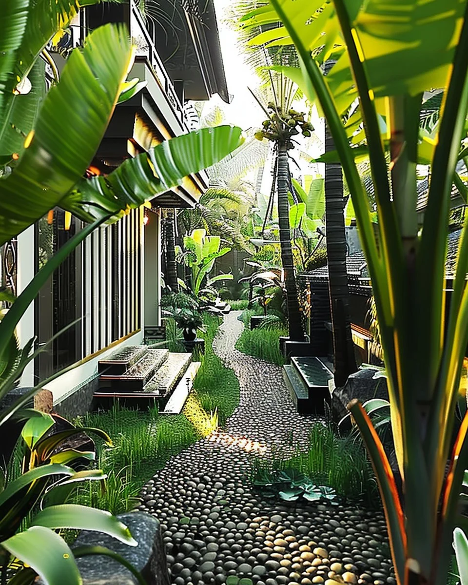20+ Bali Backyard Ideas: Enchanting Pathway Design