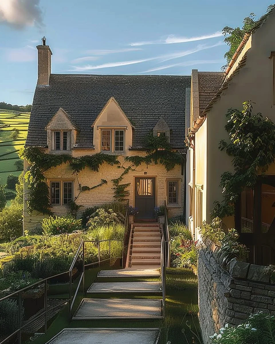 Beautiful English Country House Exteriors - Edward George