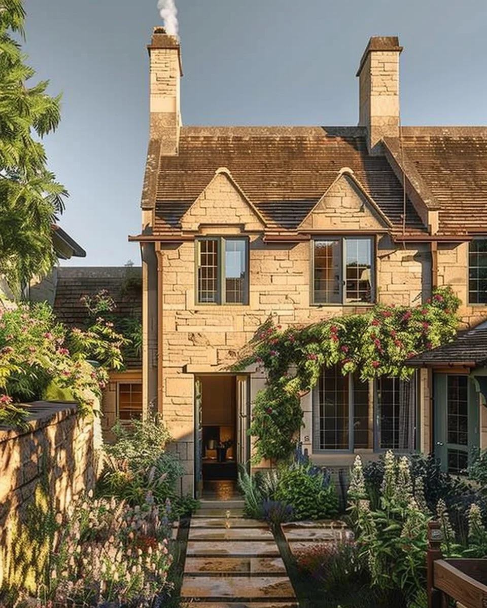 English countryside color palette and design tips for cohesive decor.