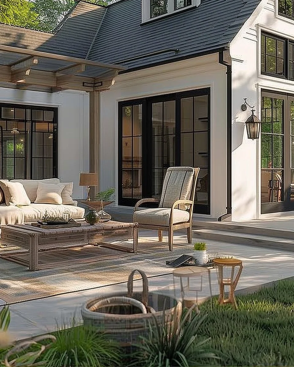 Farmhouse Color Guide showcasing layered hues for stylish interiors.