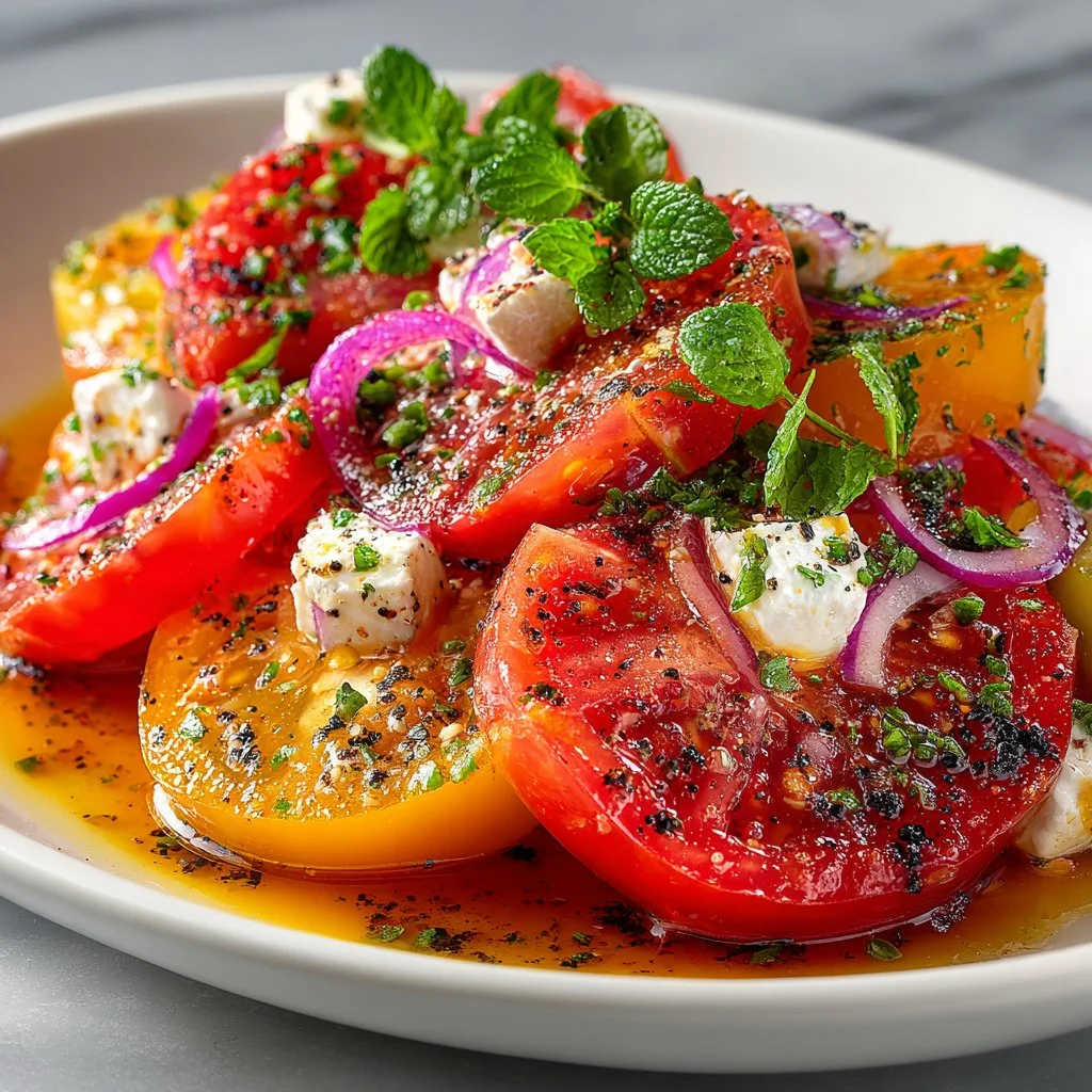 Heirloom Tomato Salad Recipe