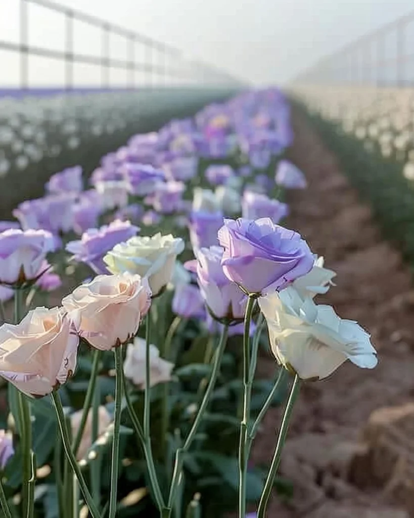 Beautiful cut flowers in a field, perfect for a profitable flower farm.